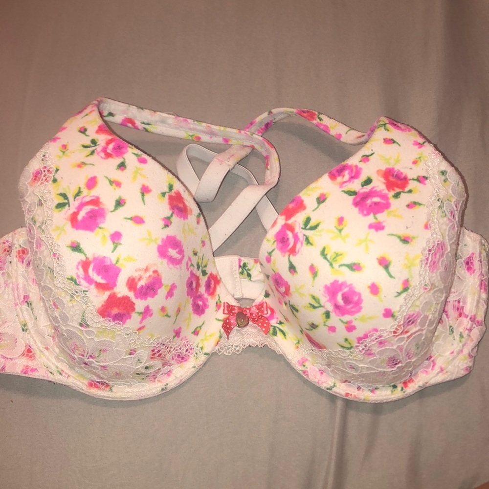 Floral bra